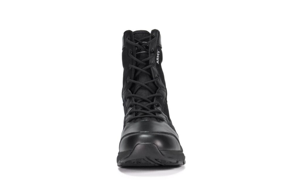 ⁦ARMY  BOOT- (Black 36188) بسطار ارمي اسود مزودبدعسه طبيه مريحه للقدمين ومبطن من الداخل بدون سحاب⁩ - الصورة ⁦6⁩